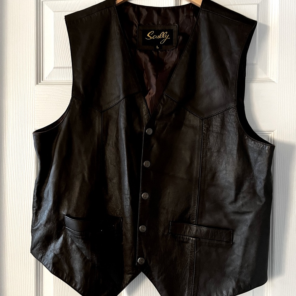 Leather Vest